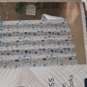 Beach shower curtain